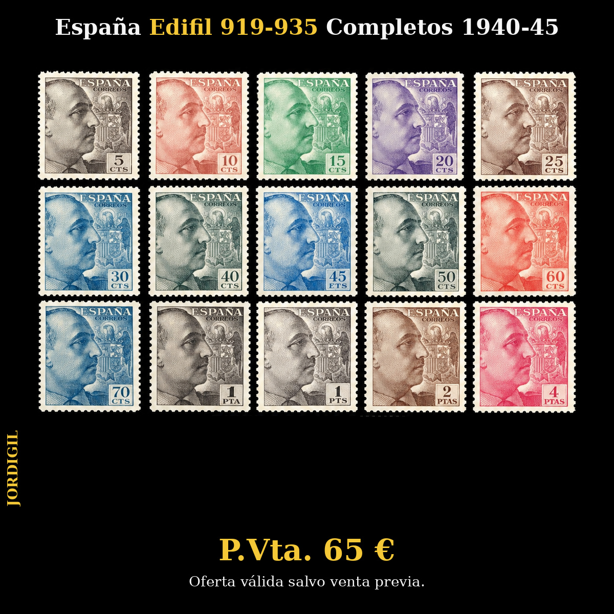 España · Edifil 919-935